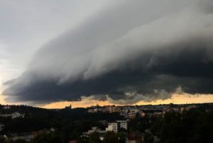 Bouře nad Jihlavou 8. 7. 2021, foto Martina Kratochvílová...